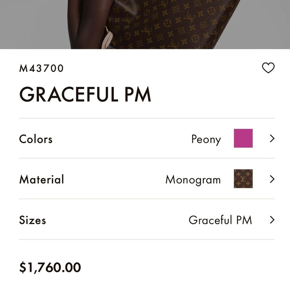 Louis Vuitton Graceful PM